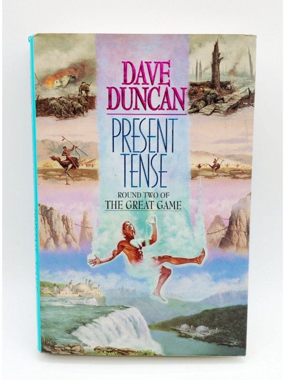Dave Duncan Present Tense First Edition First Printing 1996 Hardcover
